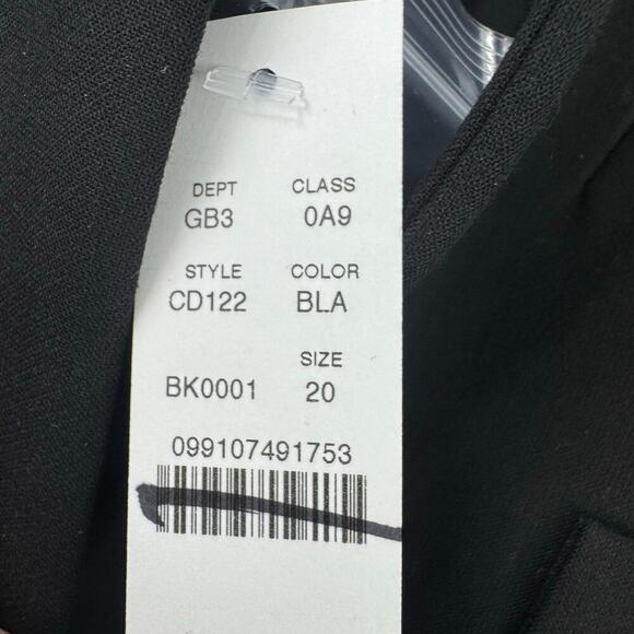 J. Crew Regent Blazer In Four-Season Stretch Black Size 20 NWT - Picture 10 of 15